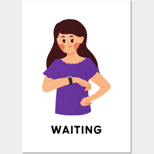 Waiting Posters and Art